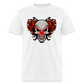 Evil Clown Skull Classic T-Shirt - white