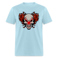 Evil Clown Skull Classic T-Shirt - powder blue