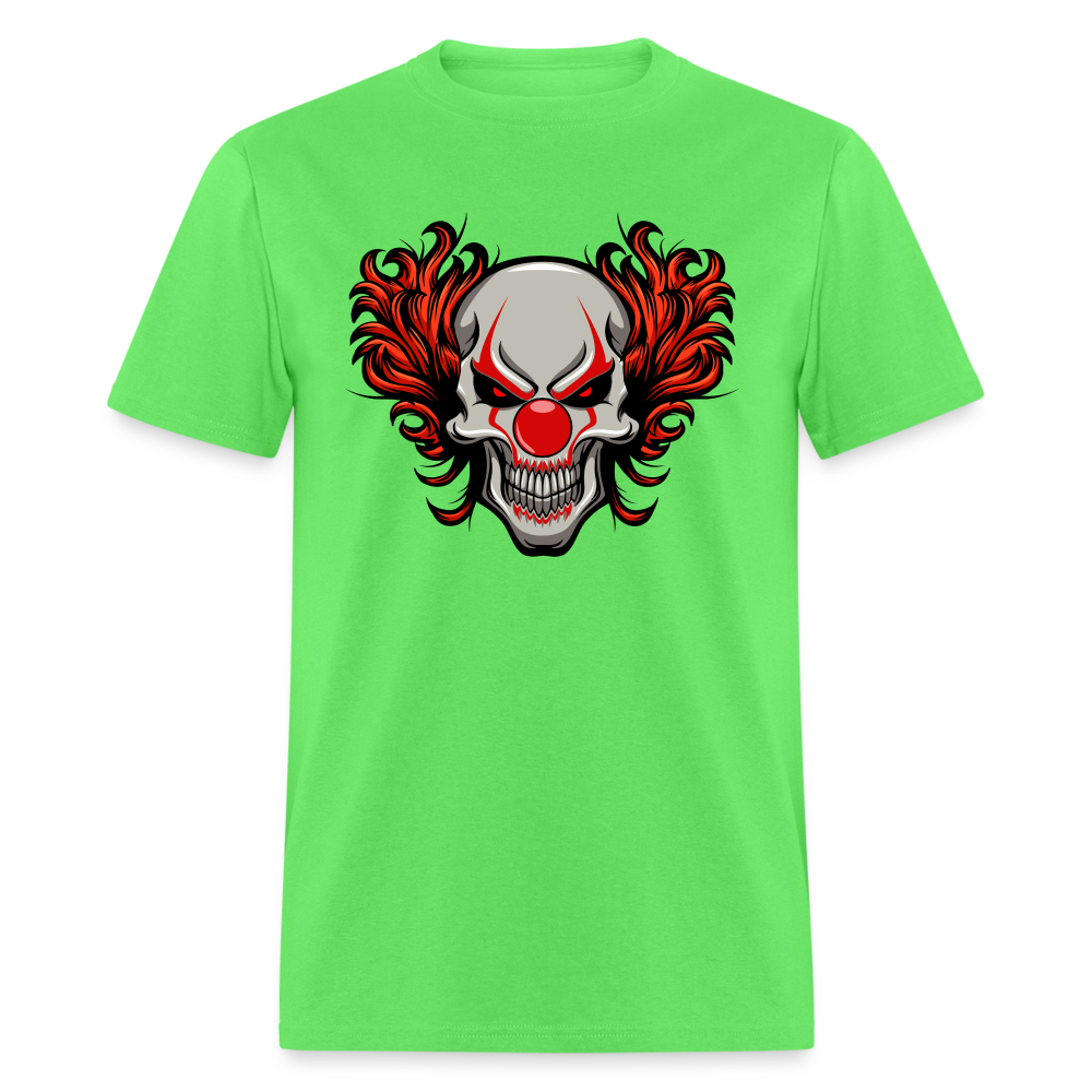 Evil Clown Skull Classic T-Shirt - kiwi