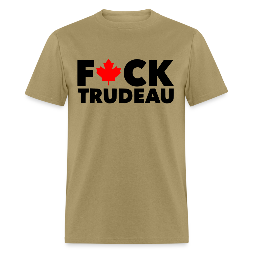 F*CK Trudeau Classic T-Shirt - khaki