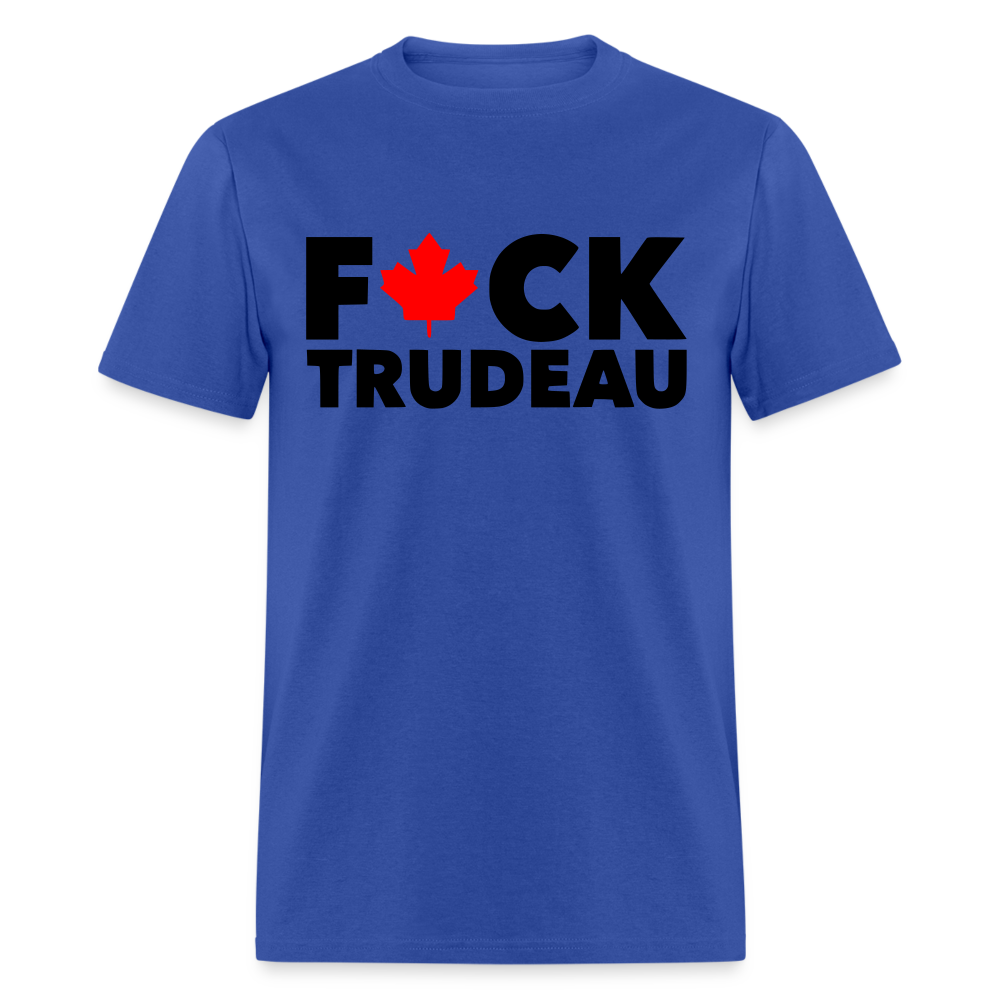 F*CK Trudeau Classic T-Shirt - royal blue