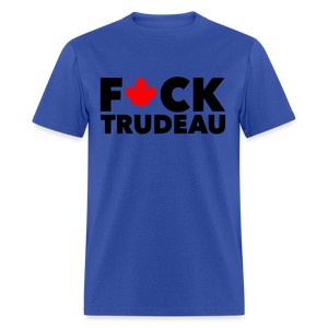 F*CK Trudeau Classic T-Shirt - royal blue