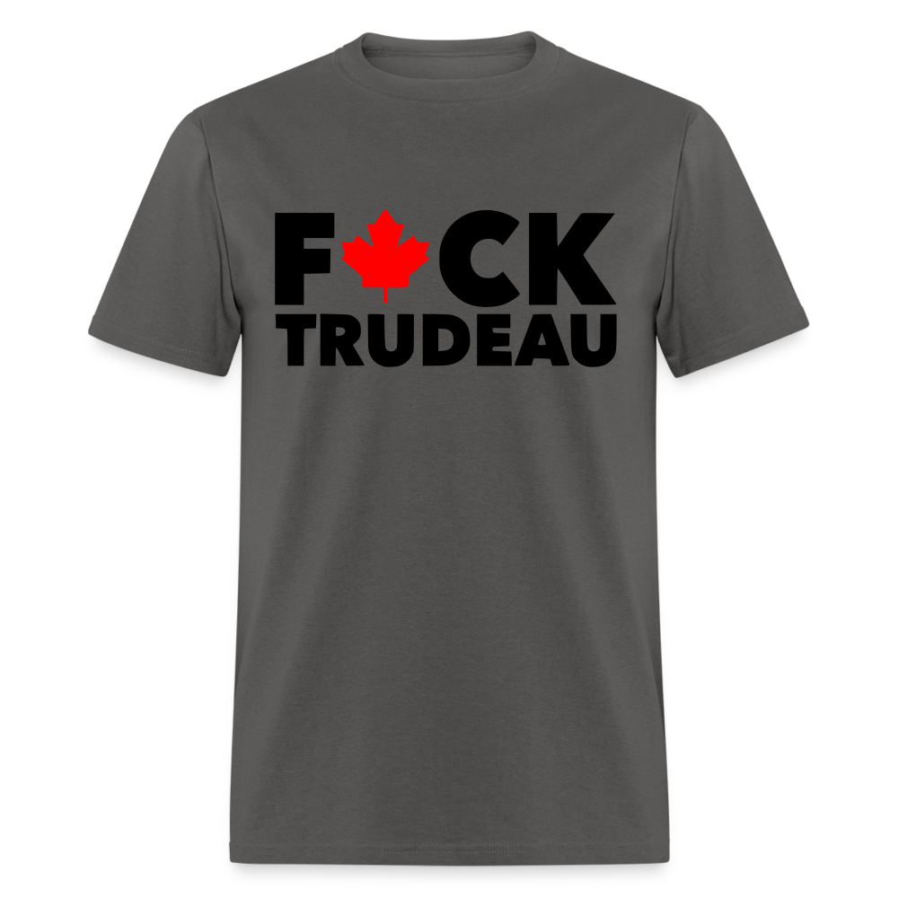 F*CK Trudeau Classic T-Shirt - charcoal