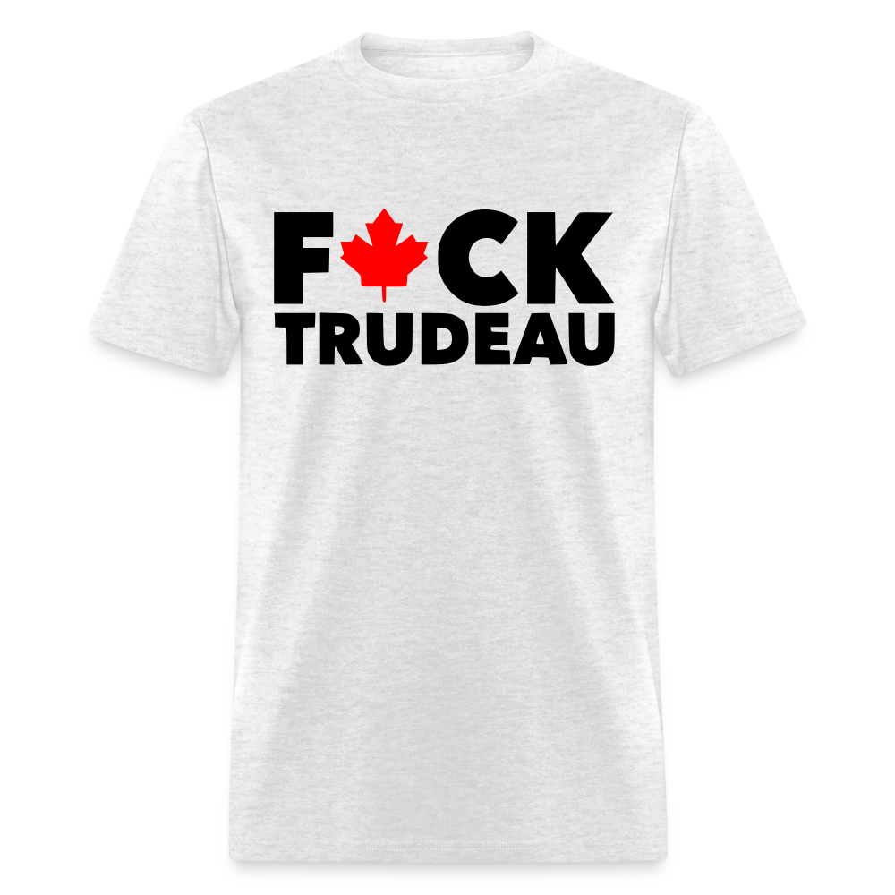 F*CK Trudeau Classic T-Shirt - light heather gray