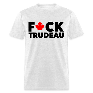 F*CK Trudeau Classic T-Shirt - light heather gray