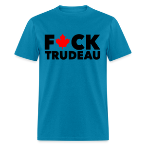 F*CK Trudeau Classic T-Shirt - turquoise