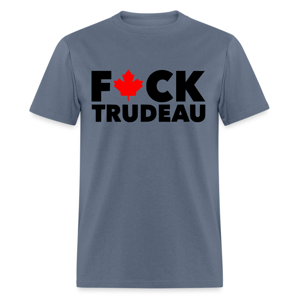 F*CK Trudeau Classic T-Shirt - denim