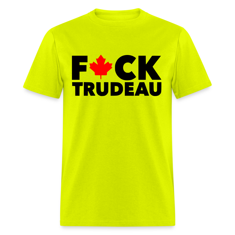 F*CK Trudeau Classic T-Shirt - safety green