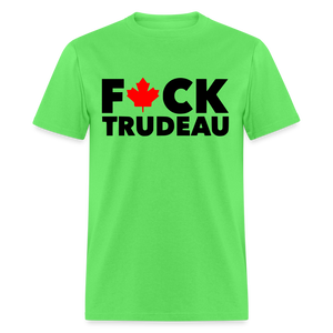 F*CK Trudeau Classic T-Shirt - kiwi