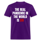 The Real Pandemic In The World Is Sin Classic T-Shirt - purple