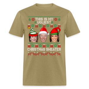 This Is My Ugliest Christmas Sweater Unisex Classic T-Shirt - khaki