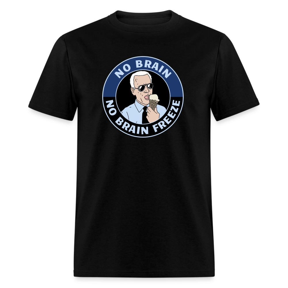 No Brain, No Brain Freeze Classic T-Shirt - black