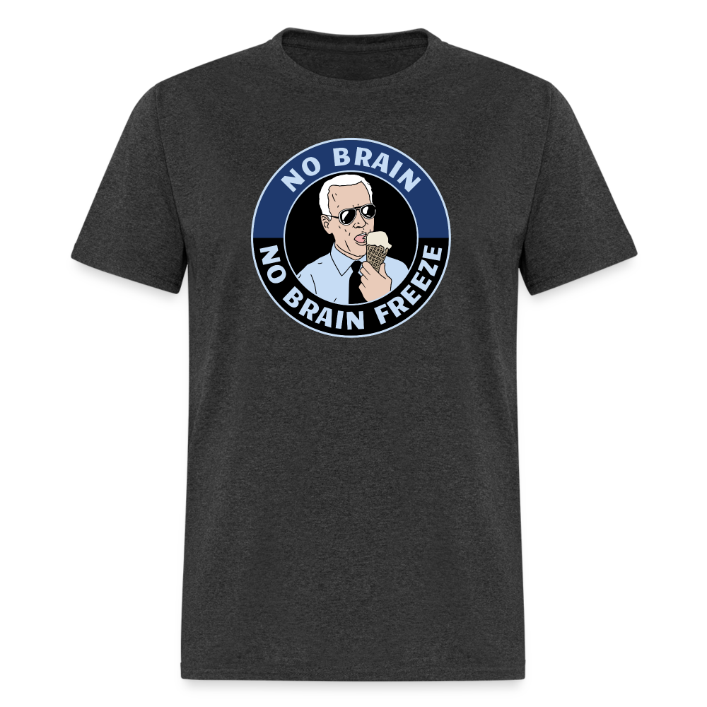 No Brain, No Brain Freeze Classic T-Shirt - heather black