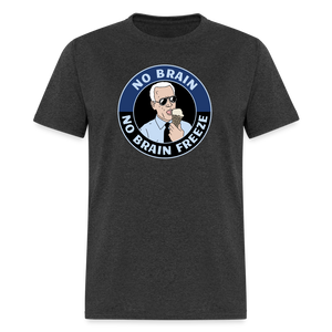 No Brain, No Brain Freeze Classic T-Shirt - heather black