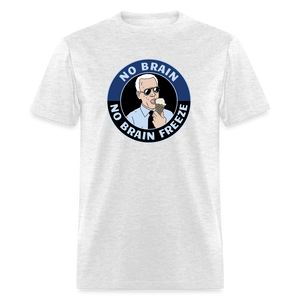 No Brain, No Brain Freeze Classic T-Shirt - light heather gray