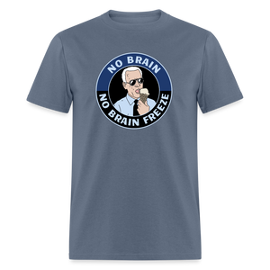 No Brain, No Brain Freeze Classic T-Shirt - denim