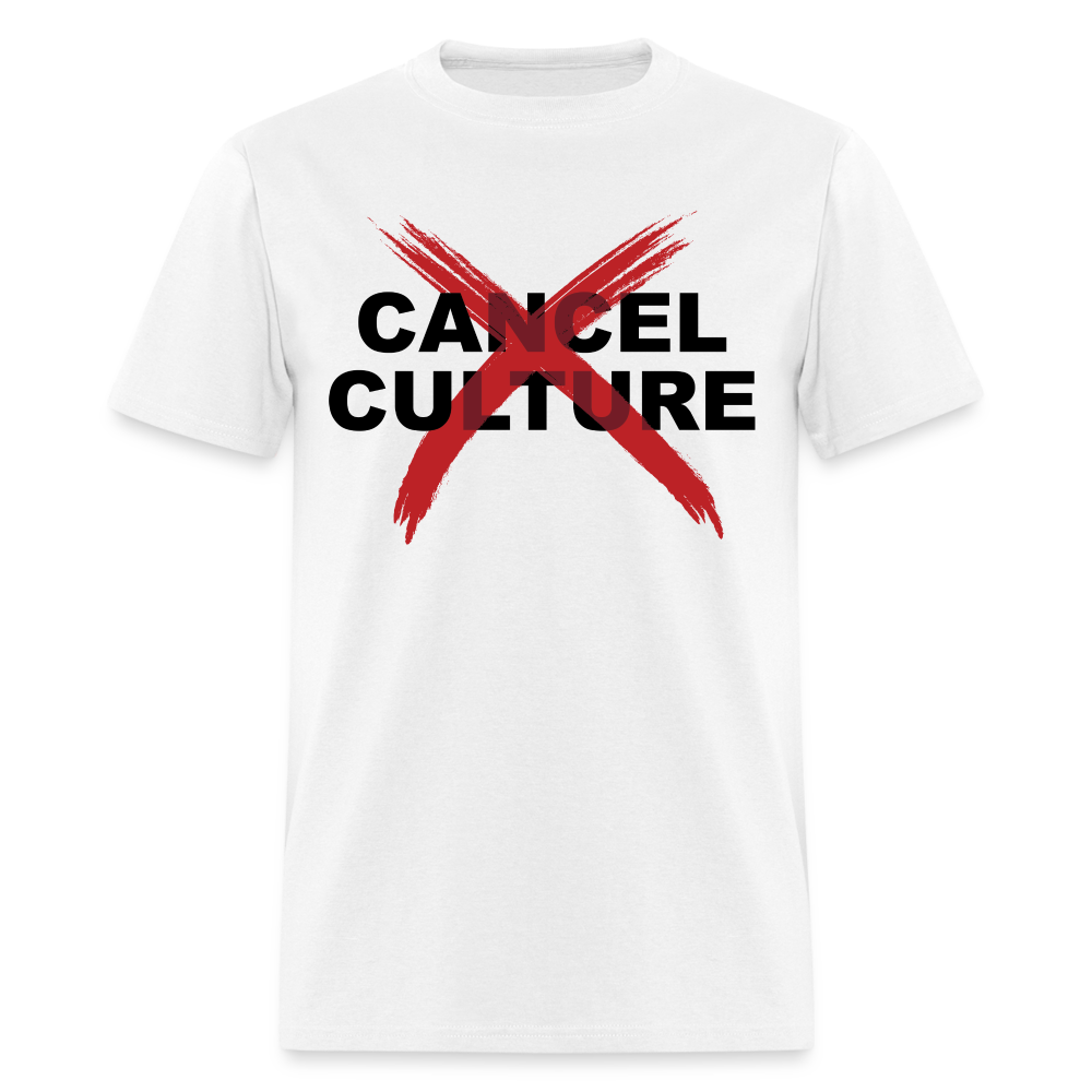 Cancel Cancel Culture Classic T-Shirt - white