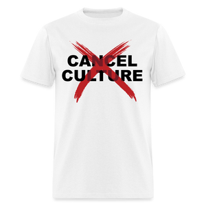 Cancel Cancel Culture Classic T-Shirt - white