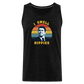 I Smell Hippies - Funny Men’s Premium Tank - charcoal grey