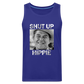 Shut Up Hippie Men’s Premium Tank - royal blue