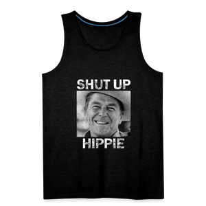 Shut Up Hippie Men’s Premium Tank - charcoal grey