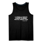 I Literally Wrote A Book To Warn You All About This - Men’s Premium Tank - charcoal grey