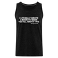 I Literally Wrote A Book To Warn You All About This - Men’s Premium Tank - charcoal grey