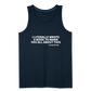 I Literally Wrote A Book To Warn You All About This - Men’s Premium Tank - deep navy