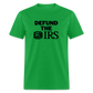 Defund The IRS Classic T-Shirt - bright green