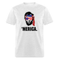 Abraham Lincoln - 'Merica 4th of July Classic T-Shirt - light heather gray