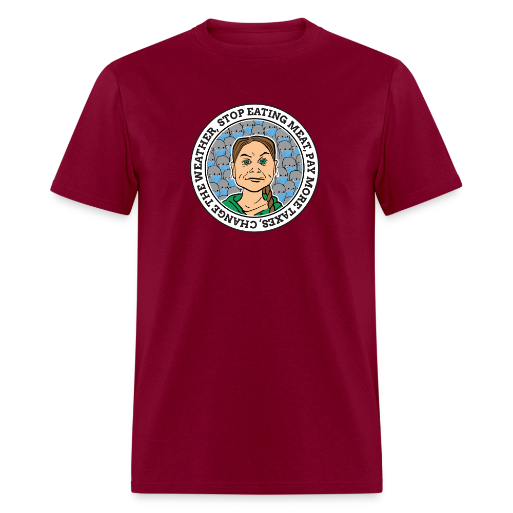 Climate Change Gremlin Classic T-Shirt - burgundy