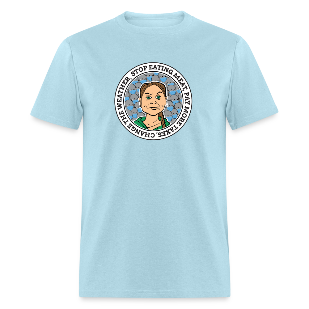 Climate Change Gremlin Classic T-Shirt - powder blue