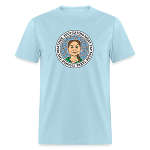 Climate Change Gremlin Classic T-Shirt - powder blue