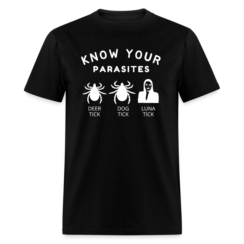 Know Your Parasites Classic T-Shirt - black