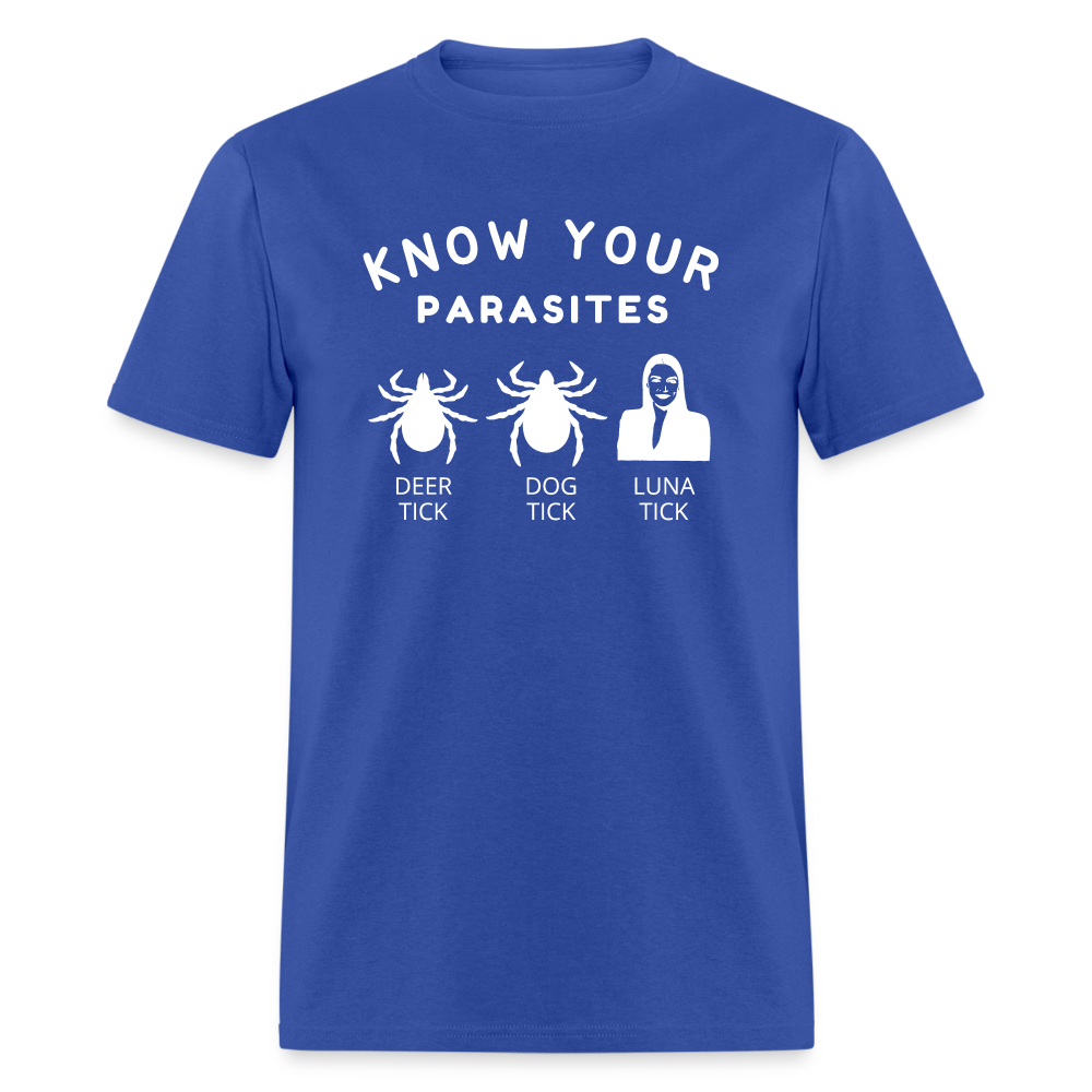 Know Your Parasites Classic T-Shirt - royal blue