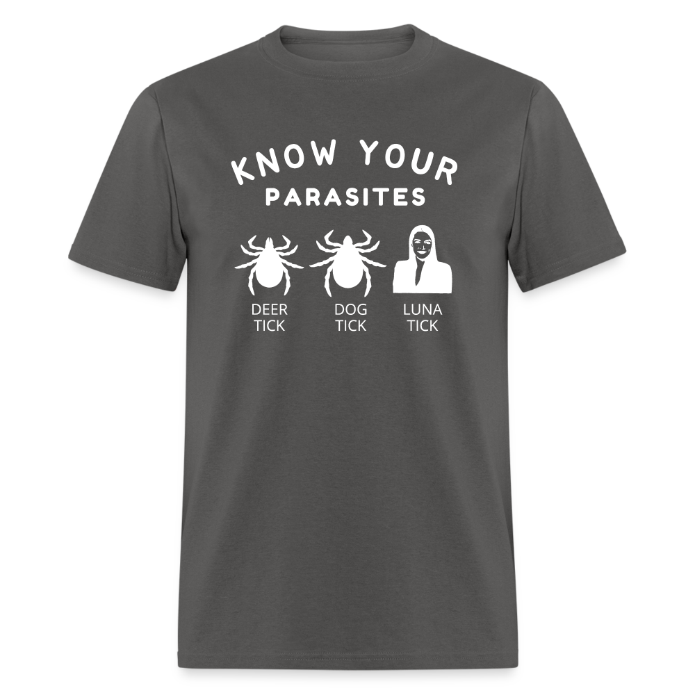 Know Your Parasites Classic T-Shirt - charcoal