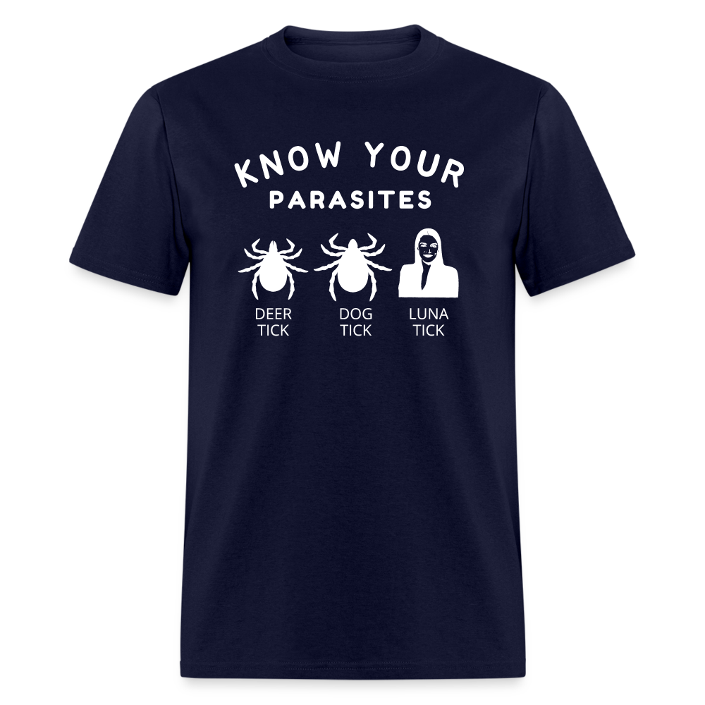 Know Your Parasites Classic T-Shirt - navy