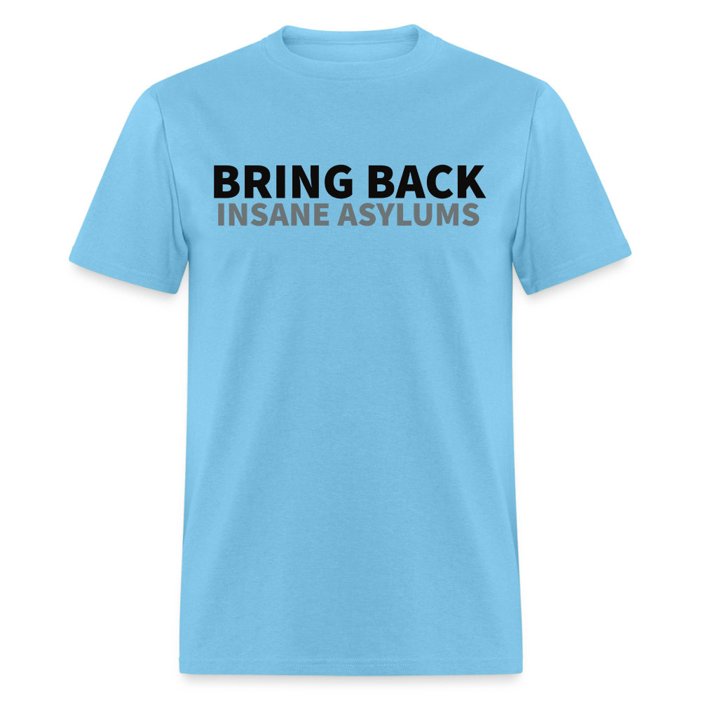 Bring Back Asylums Classic T-Shirt - aquatic blue