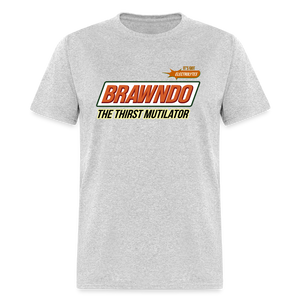 Brawndo - The Thirst Mutilator - It's Got Electrolytes Funny Classic T-Shirt - heather gray