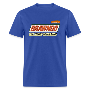 Brawndo - The Thirst Mutilator - It's Got Electrolytes Funny Classic T-Shirt - royal blue