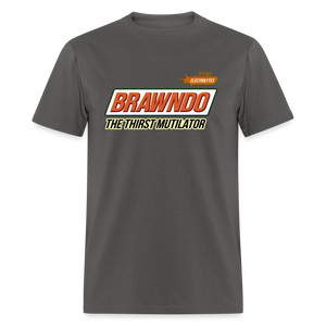 Brawndo - The Thirst Mutilator - It's Got Electrolytes Funny Classic T-Shirt - charcoal