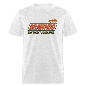 Brawndo - The Thirst Mutilator - It's Got Electrolytes Funny Classic T-Shirt - light heather gray