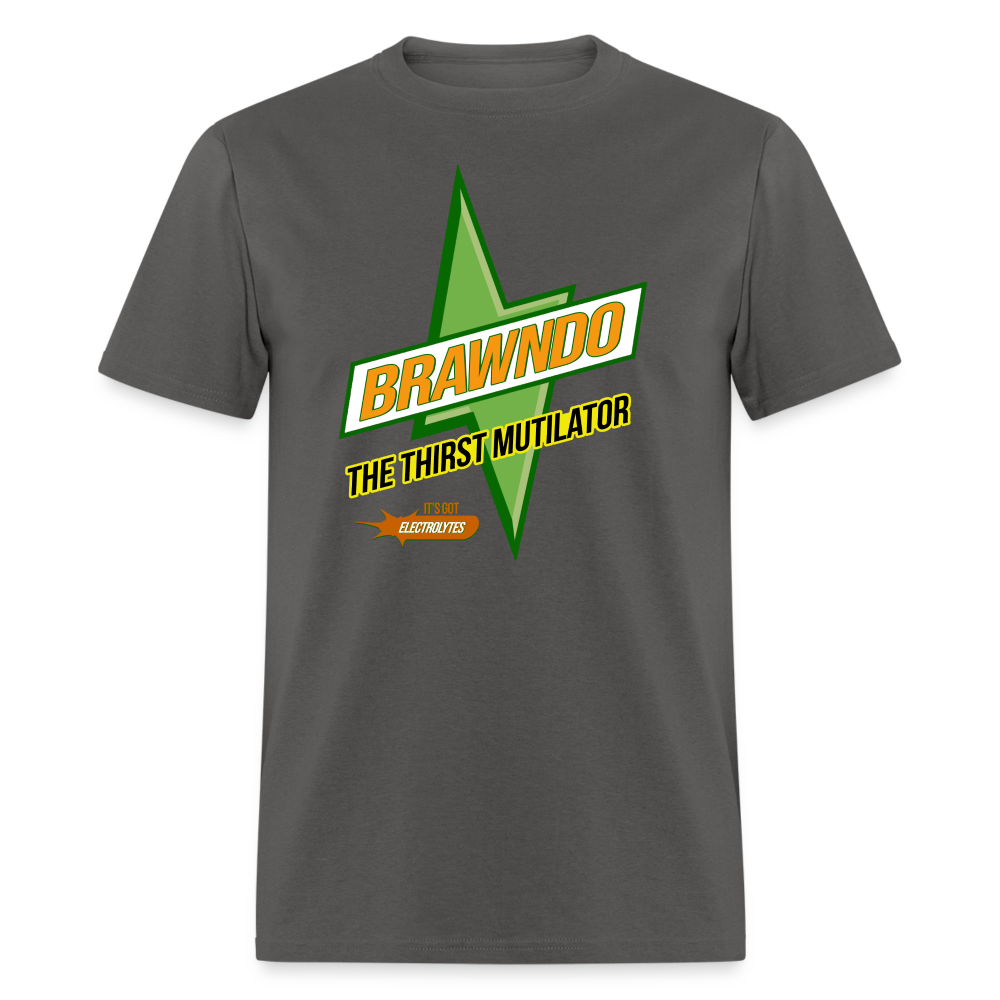 Brawndo - Its Got Electrolytes V2  Classic T-Shirt - charcoal