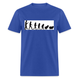 Evolution to sheep Classic T-Shirt - royal blue