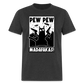 Cat Pew Pew Madafakas Classic T-Shirt - heather black