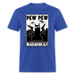 Cat Pew Pew Madafakas Classic T-Shirt - royal blue