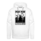 Cat Pew Pew Madafakas Premium Hoodie - white