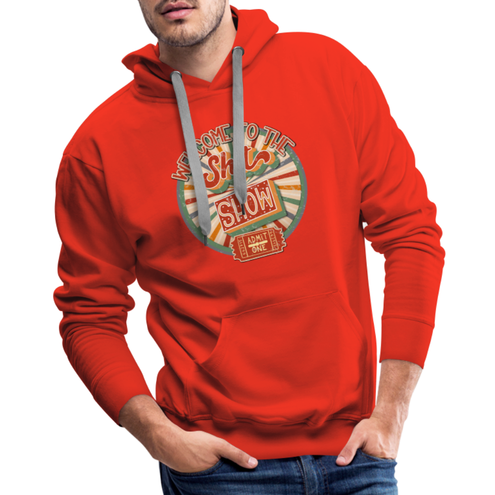 Welcome to the shitshow Men’s Premium Hoodie - red