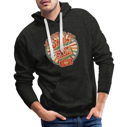 Welcome to the shitshow Men’s Premium Hoodie - charcoal grey