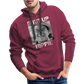 Shut up hippie Men’s Premium Hoodie - burgundy